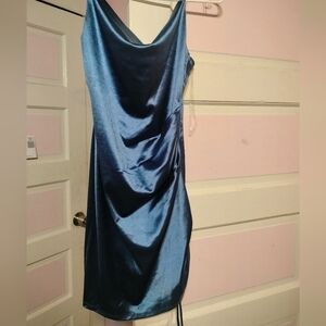 Blue women's dress size M new